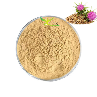 Natural Silymarin Extract 80% Milk Thistle Seed Extract Powder For Capsules