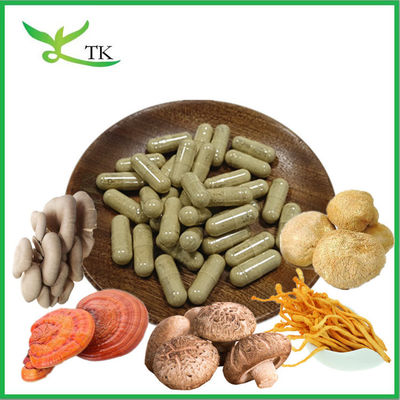 قیمت عمده فروشی پودر استخراج قارچ طبیعی OEM 8 در 1 کپسول قارچ برای فروش