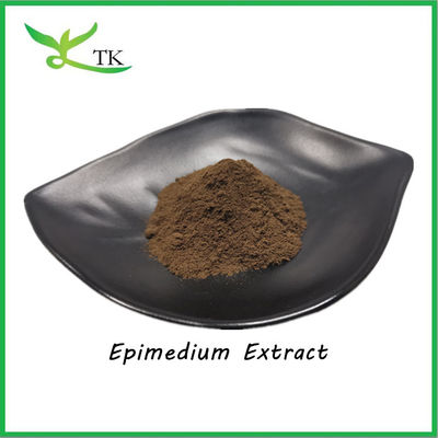 قیمت عمده فروشی پودر استخراج Epimedium طبیعی Icariin 5% 10%