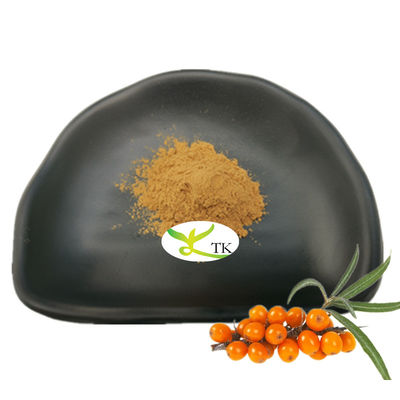 عصاره طبیعی میوه زالزالک دریایی با درجه غذایی 10% 20% پودر عصاره زالزالک دریایی فلاون ها