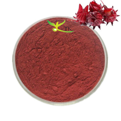 درجه غذایی خالص طبیعی خشک شده Roselle Hibiscus Flower Extract قیمت پودر گل های هیبیسکوس