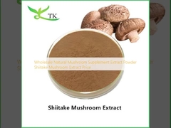 عمده فروشی مکمل قارچ طبیعی استخراج پودر Shiitake Mushroom Extrct قیمت